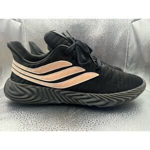 Adidas Sobakov Core Black and Chalk Coral Mens Shoes Sneaker Size 10